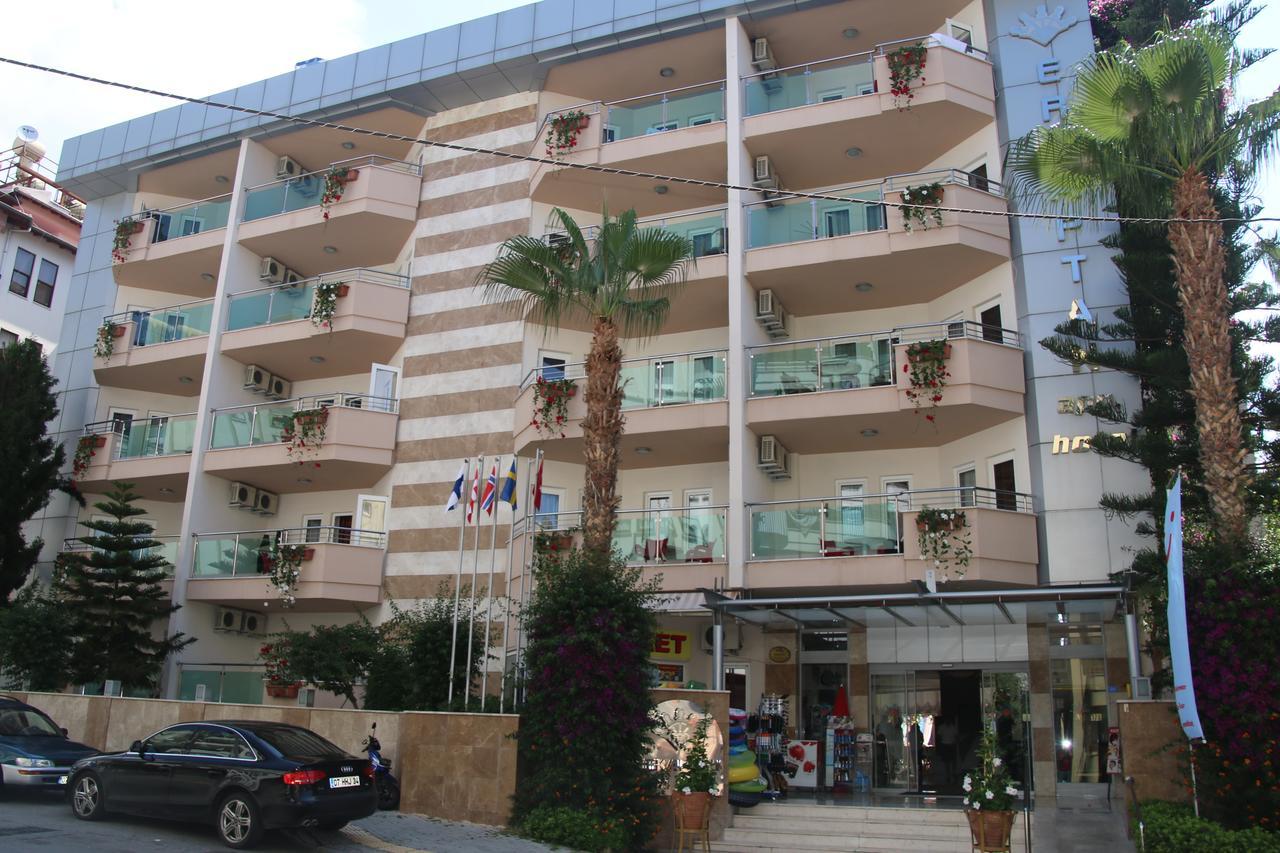 Aparthotel Erkaptan Apart à Alanya Extérieur photo