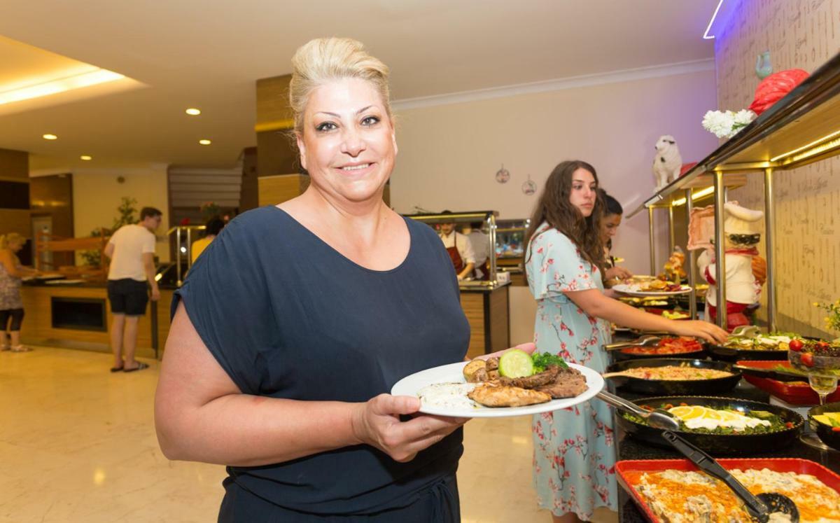 Aparthotel Erkaptan Apart à Alanya Extérieur photo